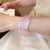 Irregular Resin Bracelet, Simple, Small and Fresh, Versatile Personality, Commuter Bracelet, Niche, High-end Sense, Gentle Jewelry Women