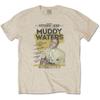 Muddy Waters Peppermint Lounge Slim Fit T-shirt Medium Sand Unisex T-Shirt