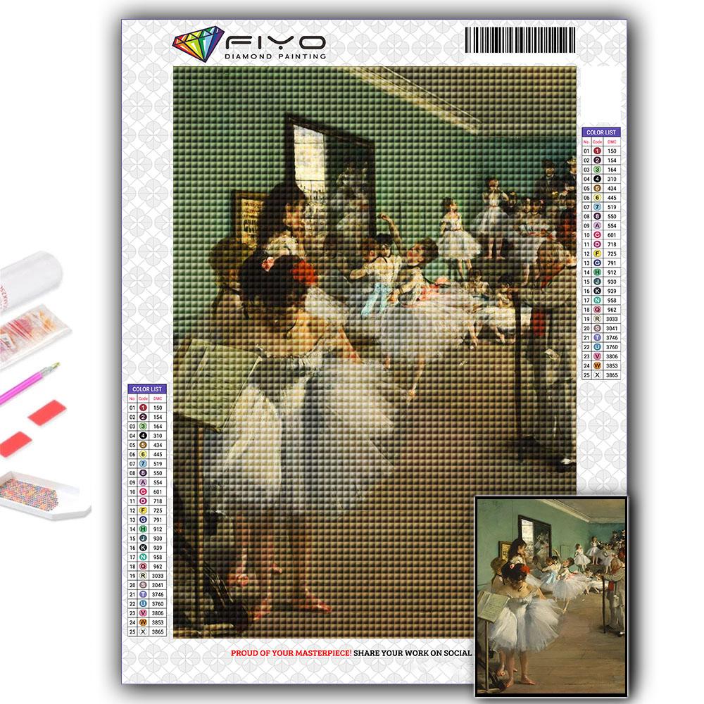 5D DIY Diamond Painting Cross Stitch World Famous Painting Diamond Embroidery Mosaic Wall Art Home Decoration