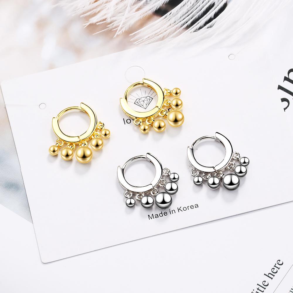 Tassel Round For Women Bead Stud Earrings Fashionable Fashionable Earrings Oorbellen New Arrival Fashionable Fashionable Eh1178Fashion Stud