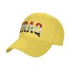 Iraq Flag Iraqi Baseball Cap  Hiking Fishing Sun Visor Trucker Hat Women Unisex Streetwear Custom DIY Baseball Caps