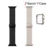 Case+Braided Strap For Apple Watch Bands 40mm 45mm 41mm 44mm 46mm 42mm magnetic correa Bracelet iWatch series se 3 6 7 8 9 10 11