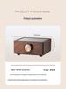 Walnut Wood Electric Ceramic Tea Brewing Set - Glass Kettle and Heat-Resistant Stove