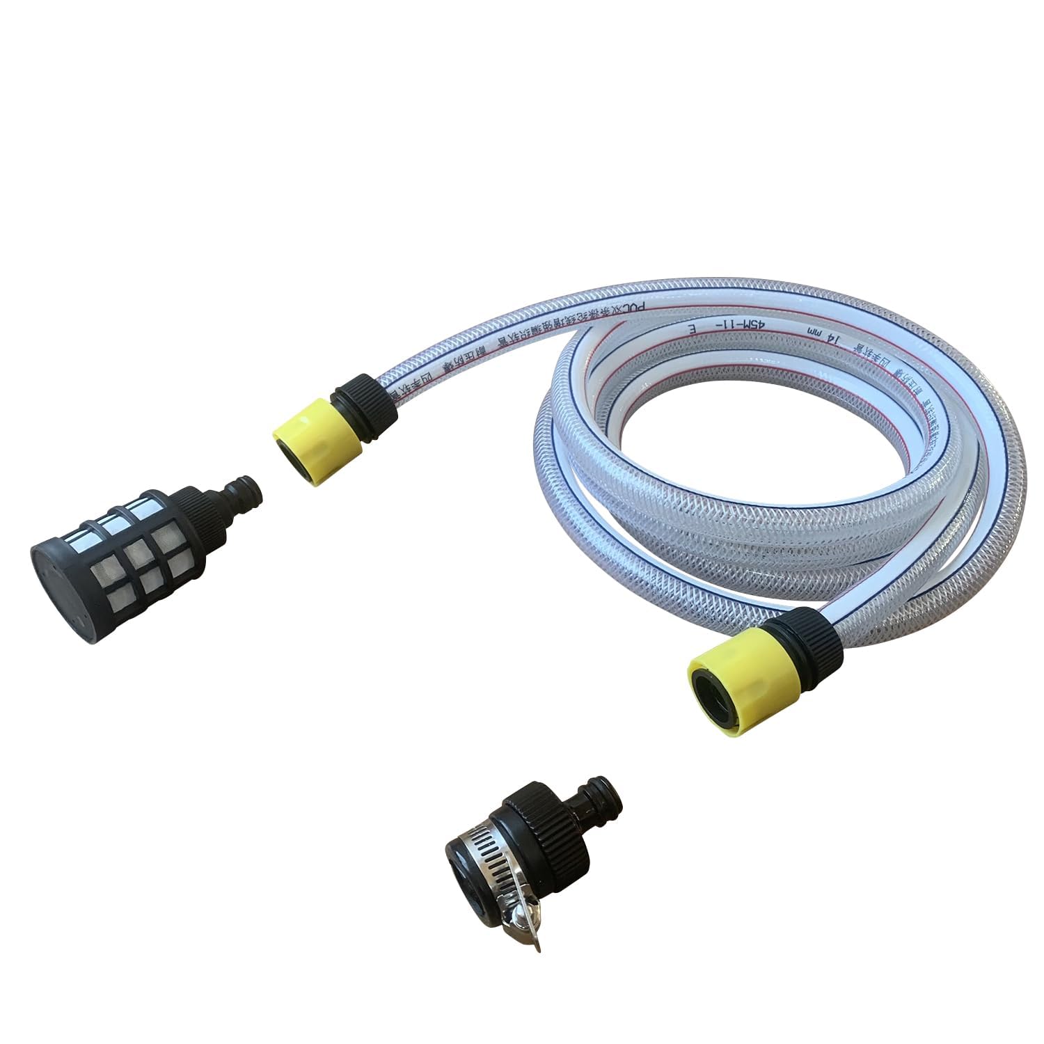 HOTEISON  Kärcher, Bosch, Kyocera, former Ryobi, and other high-pressure washers. Self-priming hose, water supply hose, and faucet nipple included. 3