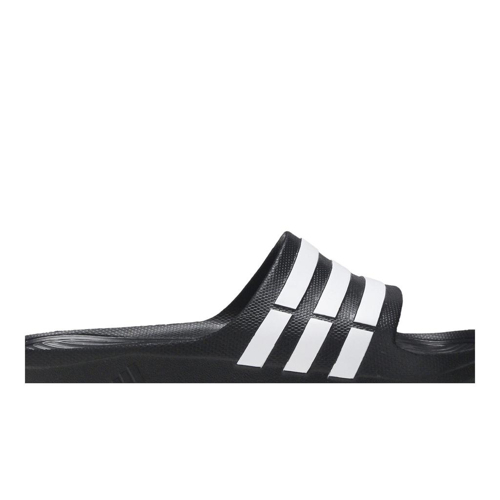 adidas Duramo Slide 'Black' (Unisex) Black / White / Black Slide Slippers G15890