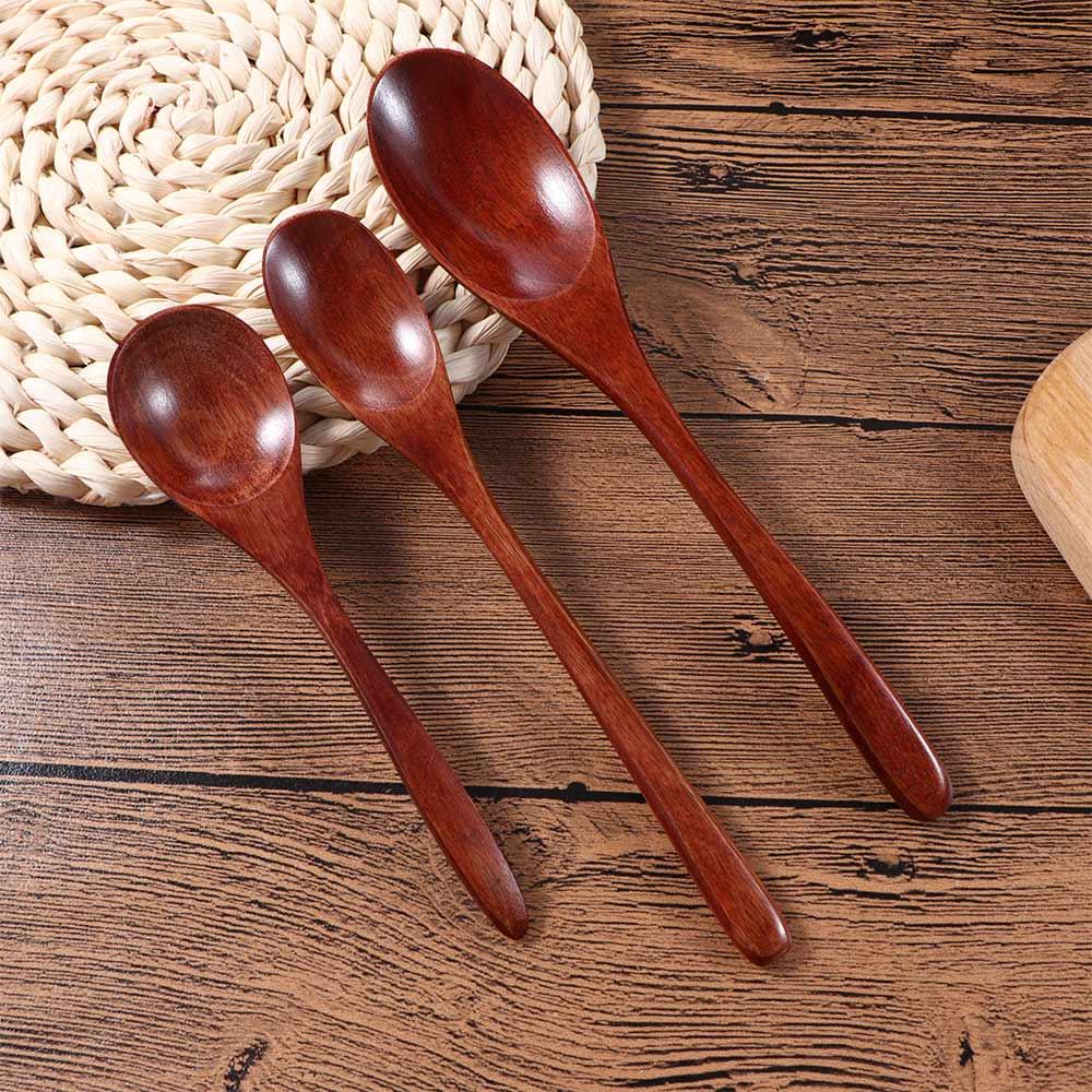 Stirring Dessert Flatware Kitchen Tools Mixing Soup Spoons Coffee Spoon Wooden Spoon Tea Spoon