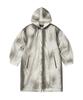 Libere Hooded Zipper Coat / White
