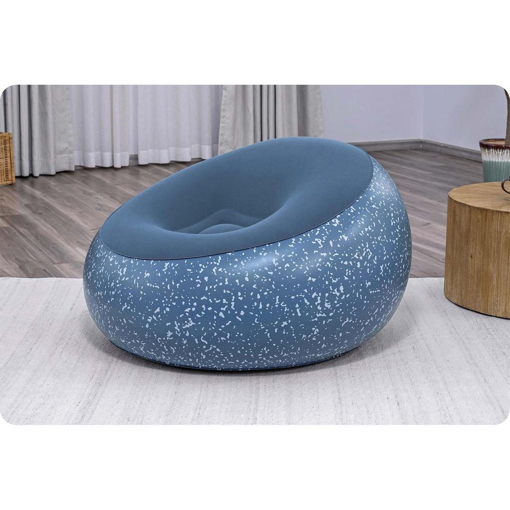Inflatable Pouf Chair, Inflatable Bean Bag Seat Cushion, Bestway 75154