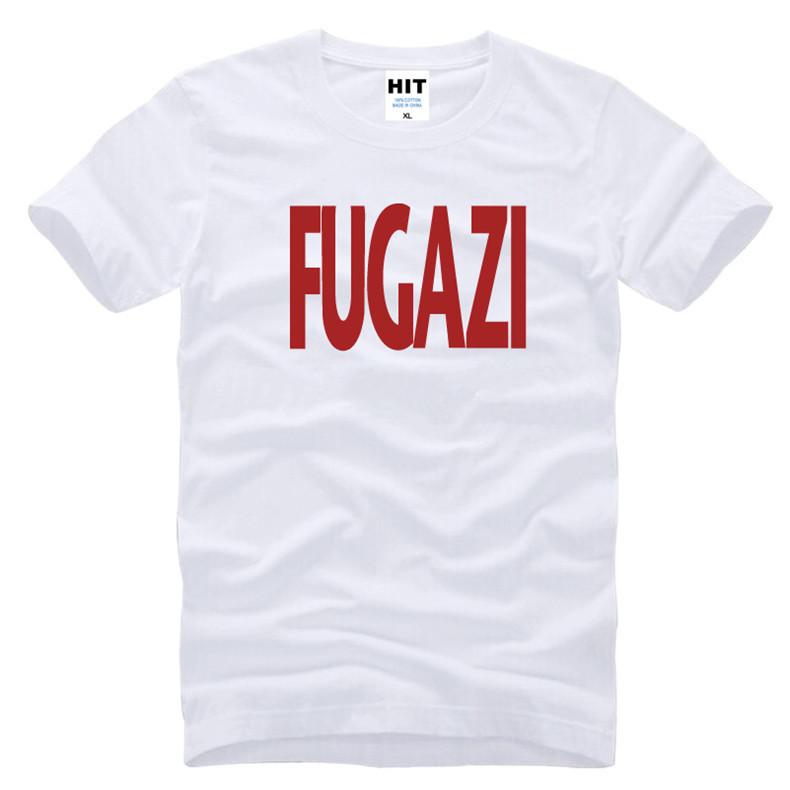 

New Fugazi T Shirts Men Rock Band Mens T Shirt HEAVY METAL PUNK POP Tshirt Summer Casual TOPS TEE sbz5019 4XL