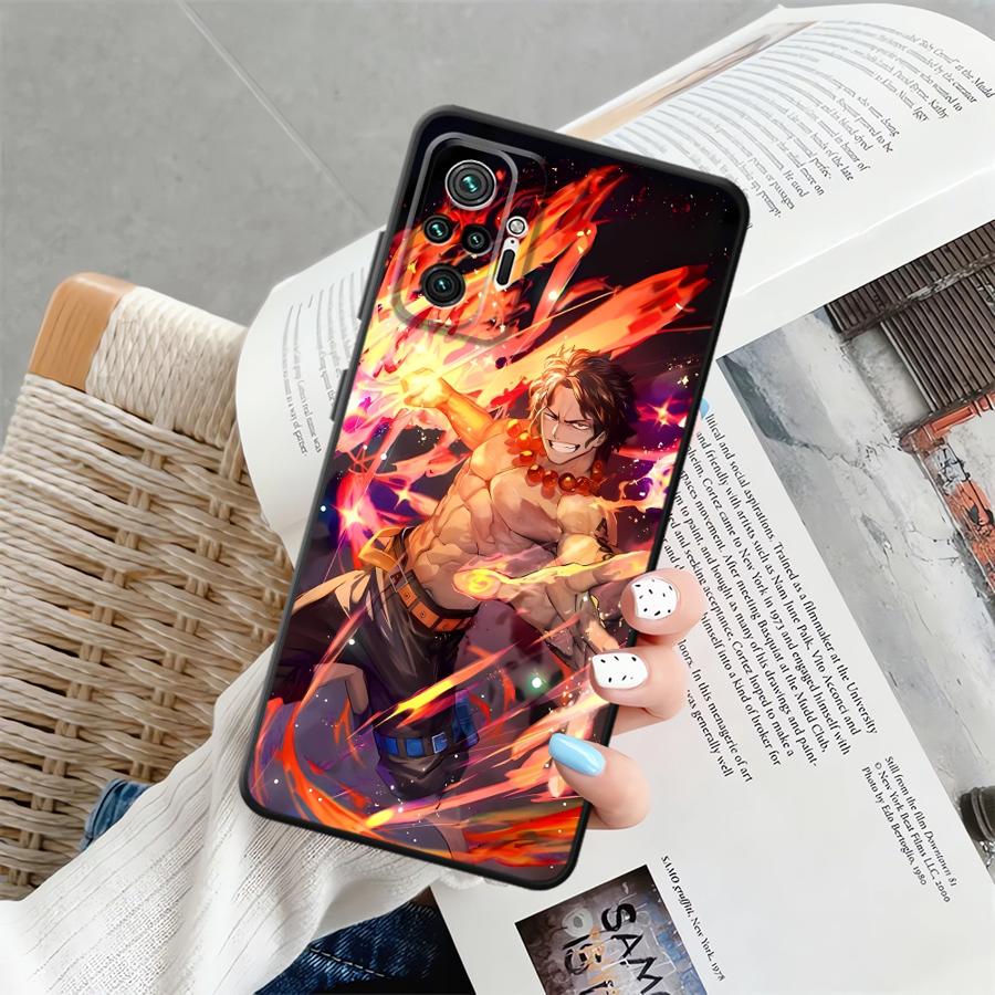 Funda Phone Cover Case for Xiaomi Redmi Note 11S 12S 11 13 12 Pro Plus 10 9 8 Pro 9s 10S Cool Luffy ACE
