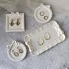 Resin Tray Mold Silicone Jewelry Tray Molds Bowknot Epoxy Resin Casting Molds