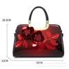 2023 Fashion Gradient Shoulder Bag: High-End Patent Leather Messenger Bag