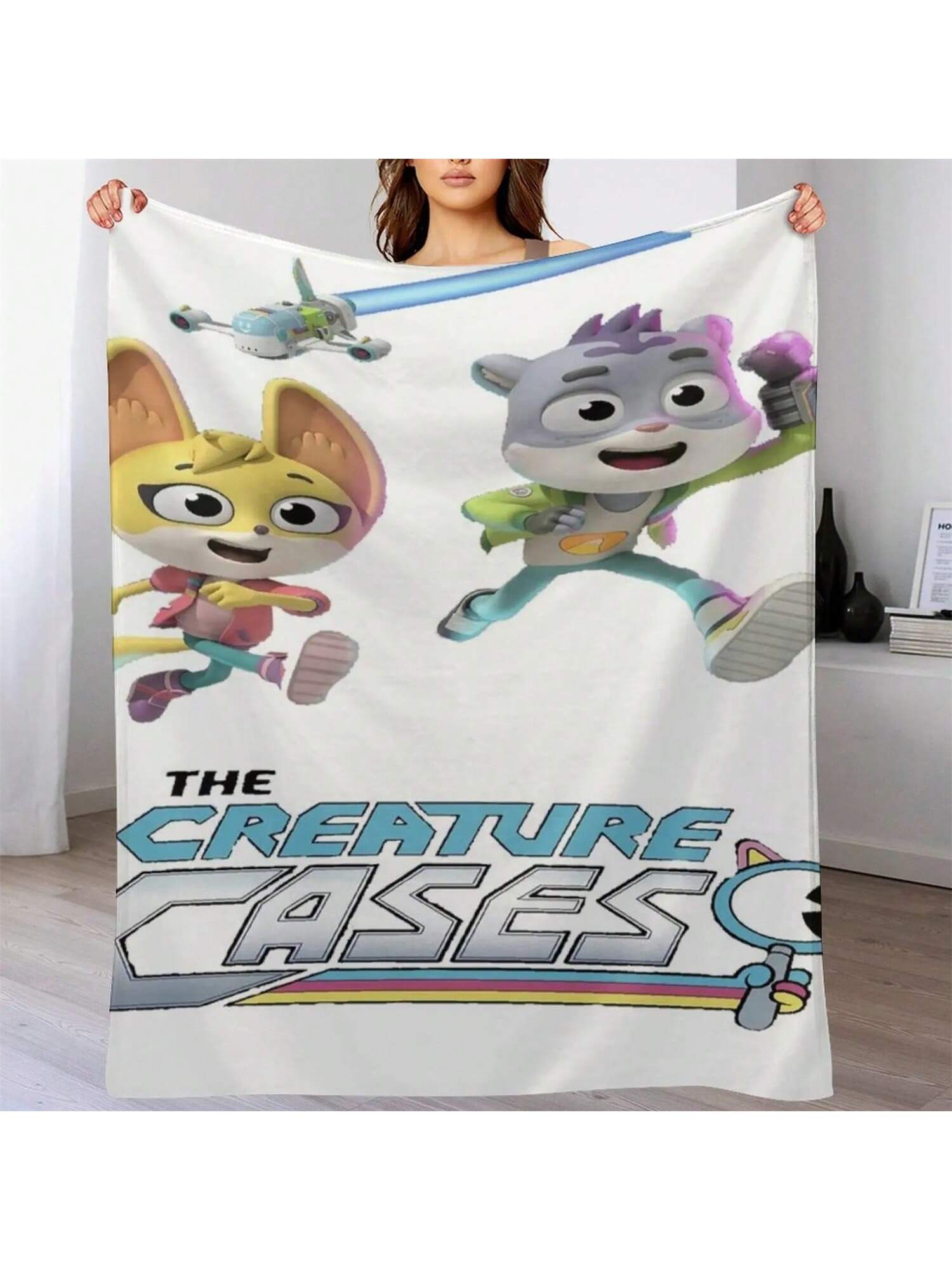 The Creature Cases Throw Blanket Multi-Purpose Soft Beds Blankets For Baby Blankets 75X95CM