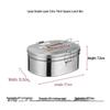 Ru Han Stainless Steel Double-Layer Lunch Box