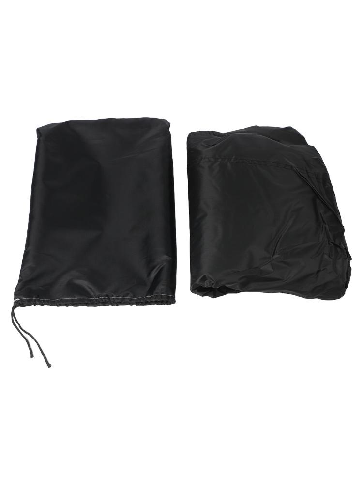 Waterproof BBQ Grill Cover for Outdoor Use with Secure Windproof Straps