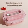 Microwaveable 316 Stainless Steel Insulated Bento Lunch Box for School Girls & Office Workers
