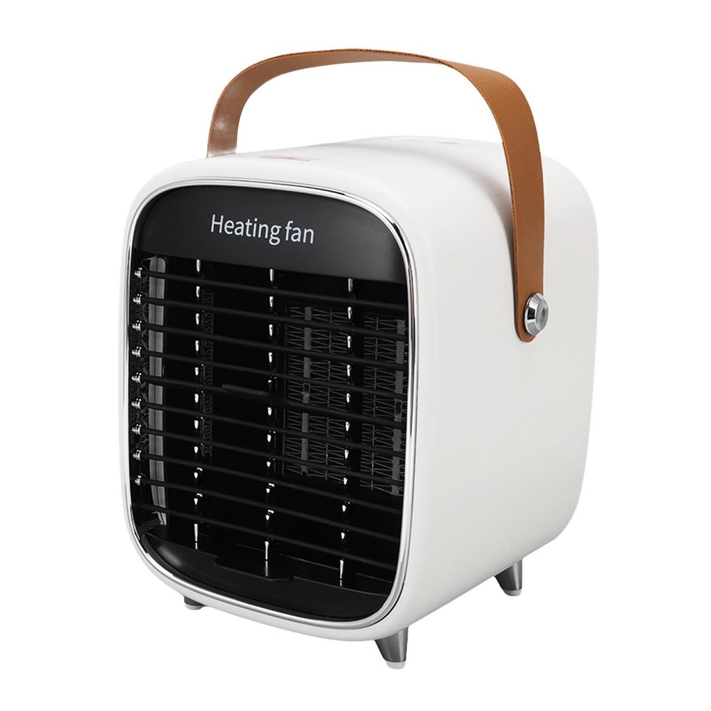 Space Heater Mini Lightweight Portable Overheat Protection Modern Electric Heater White EU Plug
