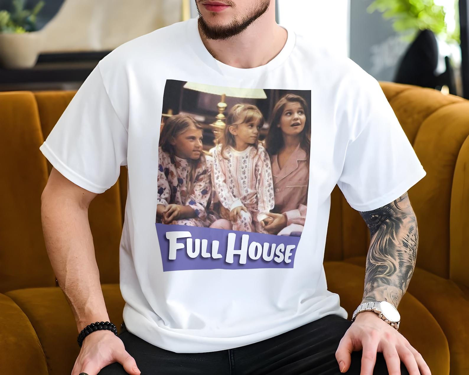 Full House V1 Movie Poster Classic Movie Unisex T-Shirt all sizes S-5XL S