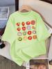 Tomato Variety Collection Chart T Shirt Female Summer Fashion Clothes Cotton Street Short Sleeve Casual Hip Hop T-Shirts