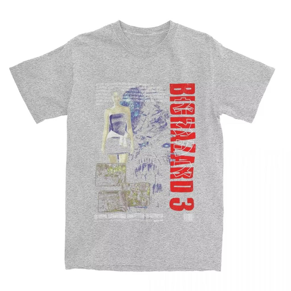 Men Residented Eviled 4 Biohazard Game TShirts 100 Cotton Clothes Short Sleeve TShirt O Neck Harajuku Tee Shirt Big Size