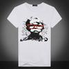 Premium Quality Men's Summer O-neck Print Personalized Short-sleeve T-shirt Slim Male 3d T-shirt