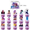 Cute Cartoon Anime Theme Birthday Party Banner Balloon Cute Birthday Balloons Cake Topper Backdrop Deco Party Toy