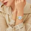 Analog Watch with Large Elastic One Size Fits Simple and Stylish Quartz Fashion Perfect Gift for or Your Girlfriend Women's Numerals, Strap, Most,
