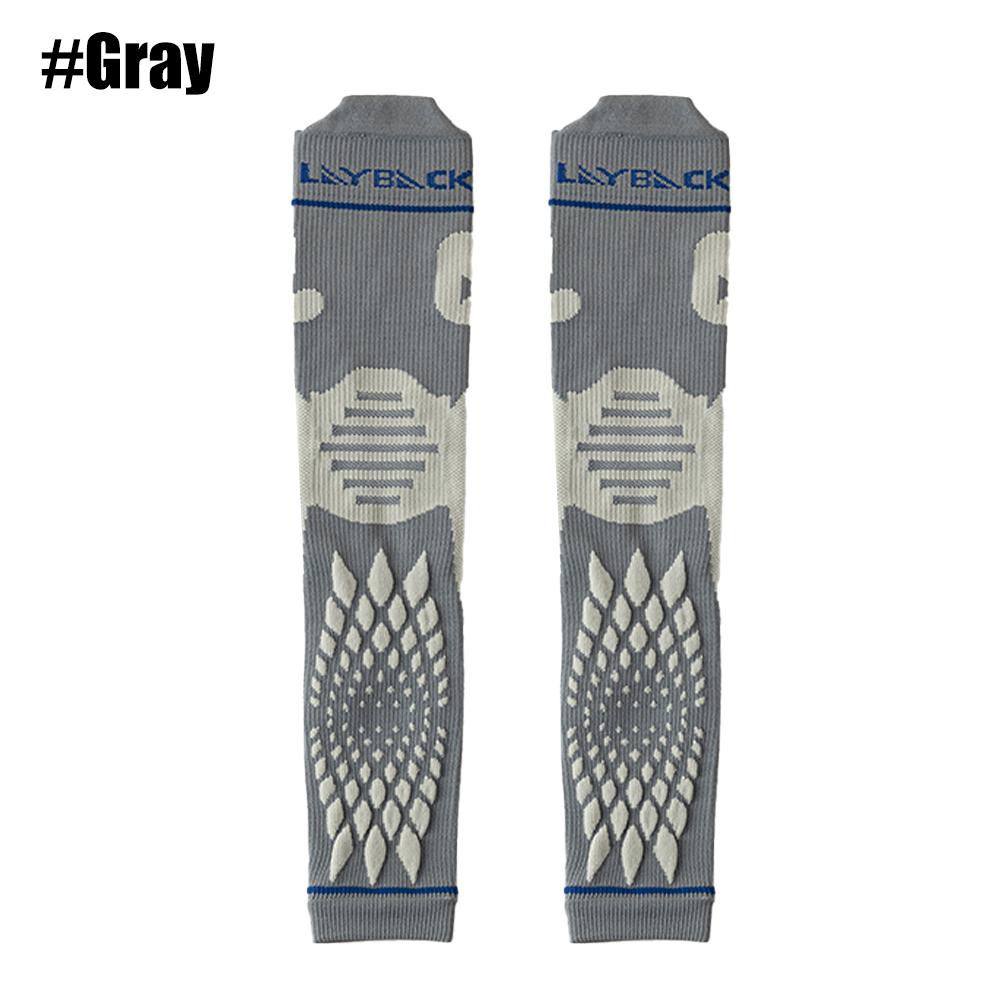 Laozhao Compression Calf Sleeves 1Pair For Men Women Footless Socks Running Nursing Travel Support