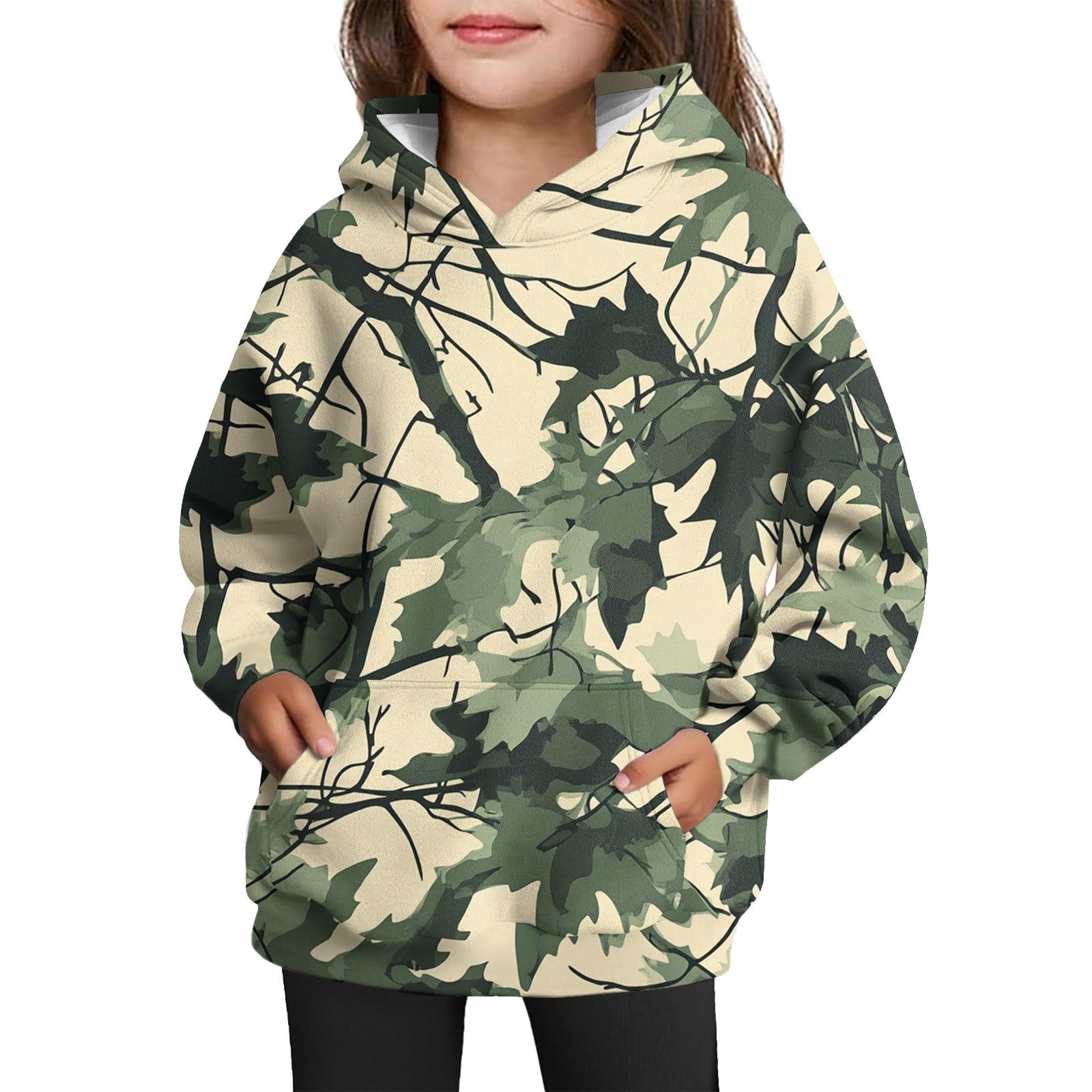 

Худи с завязками для девочек - Пуловер с принтом 90