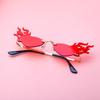 Sunglasses Female Flame Exaggerated Shape Cool Sunglasses Female Tide Ball Funny Little Fish Glasses