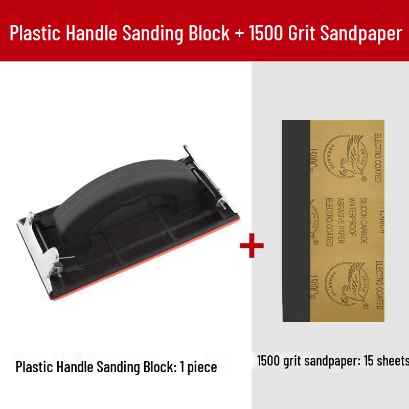 Handmade Sandpaper Holder Wall Sanding Block Clip Tool