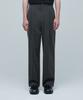 MUSINSA STANDARD Side Adjust Two-Tuck Wide Slacks [Medium Gray]