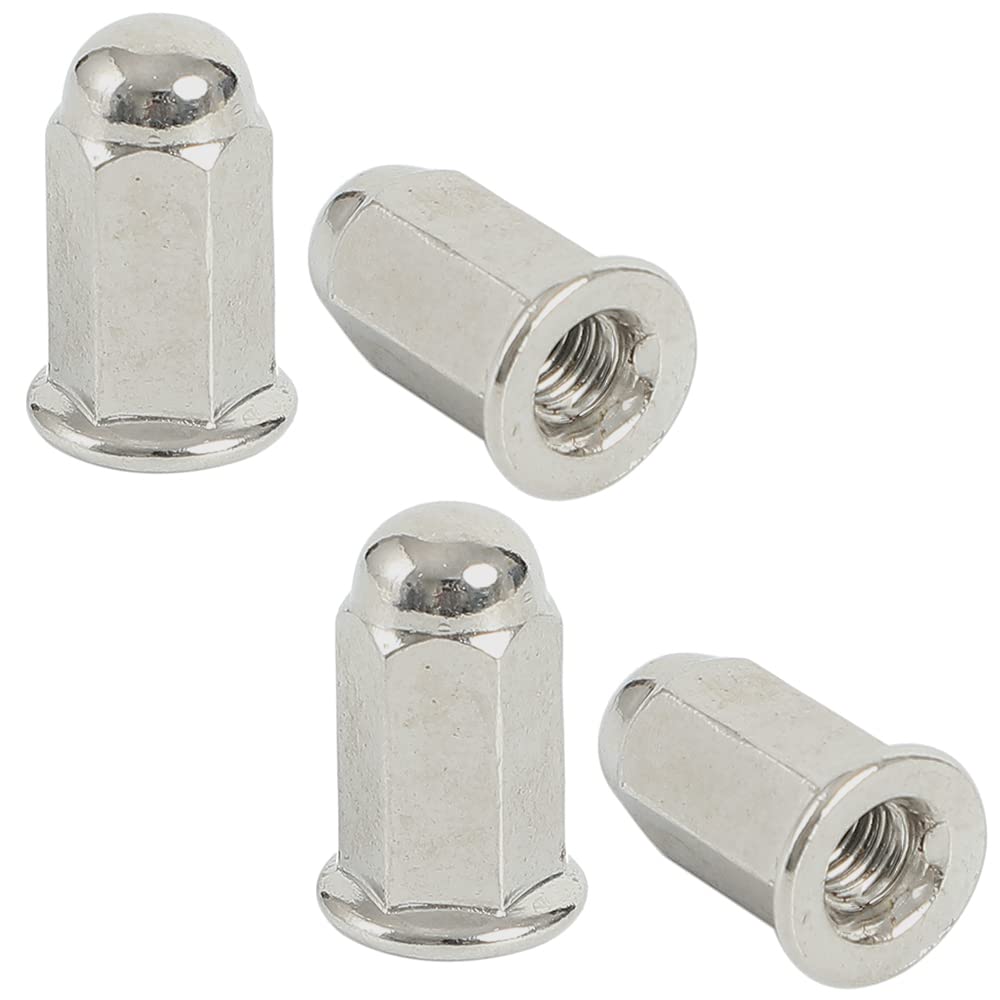 TKY Long Nut Flange Nut Cap Nut M6 Bike Muffler