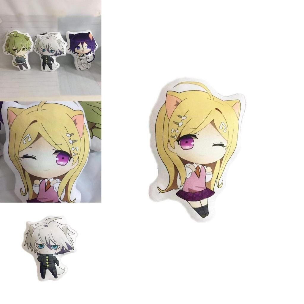 Urocza pluszowa zabawka Danganronpa Miękka poduszka wypchana z Nanami Chiaki i Nagito Komaedą
