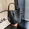 High Quality Large Capacity New Year Red Bucket Bag New Solid Color Simple Fashion Pop Mini Crossbody Bag