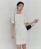 Yeoppe Tweed Line Onepiece_Ivory