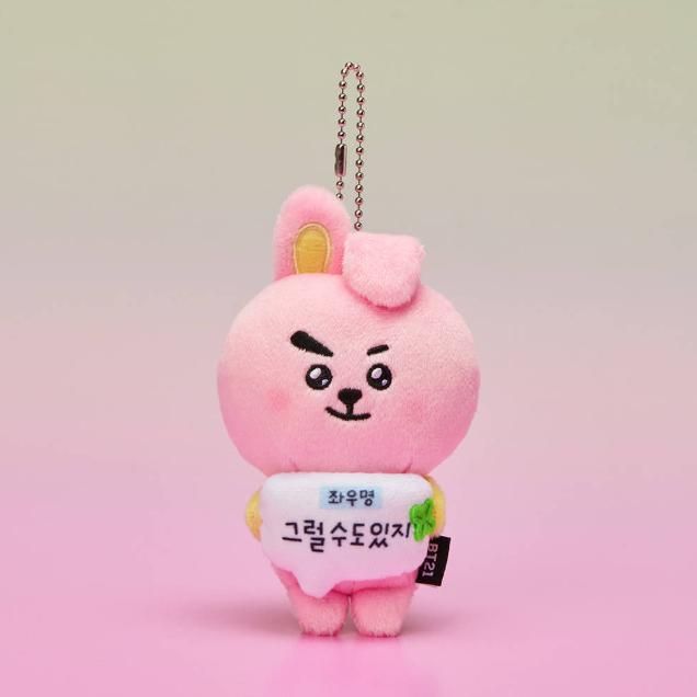 BT21 CHEER-UP Plush Key Ring TODAY'S MOOD Edition
