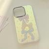 Gold-plated IPhone 15 Pro Max Phone Case, 16 Colorful Polka Dot Bow, 13 Sweet Style, 17 Drop-proof Laser Engraving