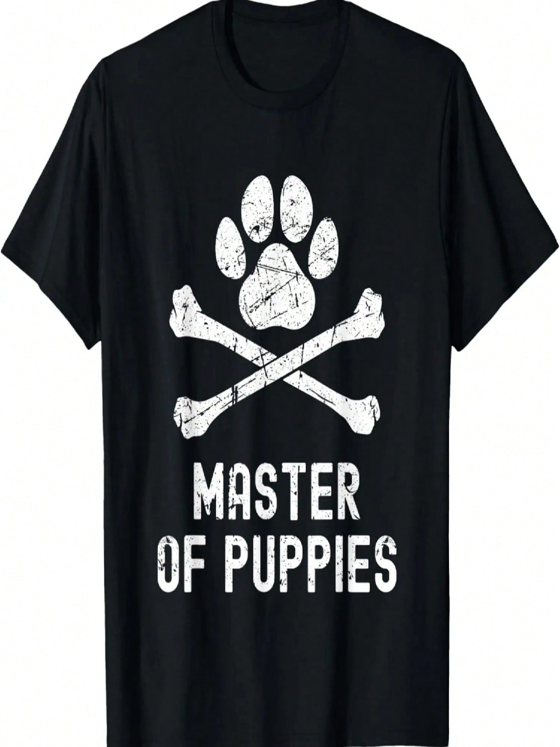 Dog Master Saying Master Of Puppies Dog Trainer T-Shirt S