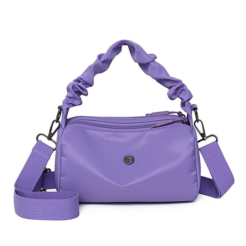 Women's Multi-compartment Nylon Shoulder Bag