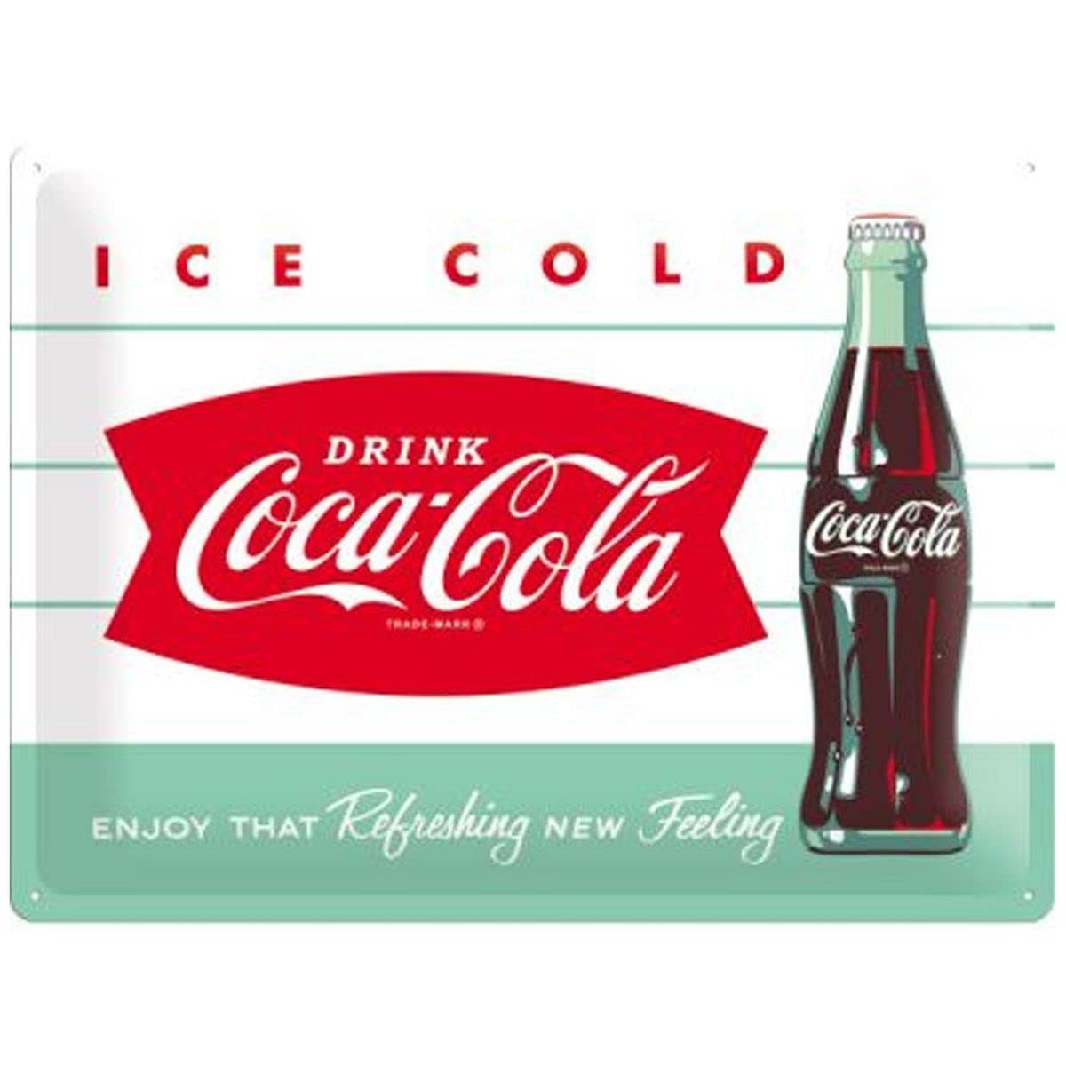 

Nostalgic Art Nostalgic Art Tin Sign Coke Ice Cold 23191 30×40cm