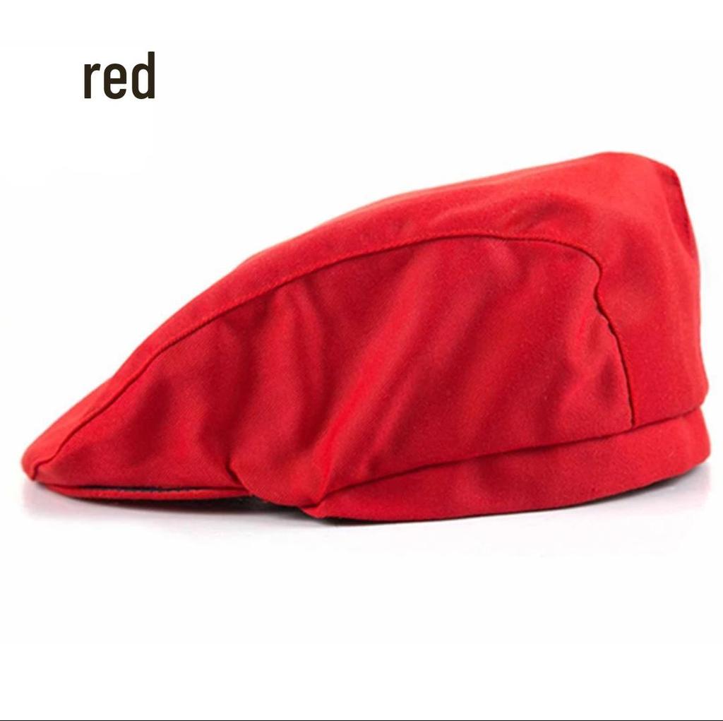 Dámská prodyšná kuchařská čepice s výšivkou loga pro kuchyni, catering a obchod s mléčným čajem