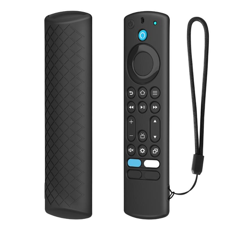 Protective Silicone Case For Remote Protective Cover With Lanyard Durability Silicone Protector Shell Remote Sleeve