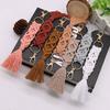 Keychain Pendant Cotton Rope Braided Tassel Charm Key Chain Key Holder Pendant Bag Car Key Accessory