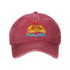 Tropical Print Baseball Caps for Unisex Women Adjustable Fashion Casual Trucker Hats for Fishing Outdoor Activities Dad Gifts