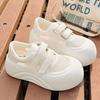 Casual Shoes Women's Mesh Breathable Thick-soled White Shoes Women's Height Increase Autumn New Round Head Lightweight Board Shoes