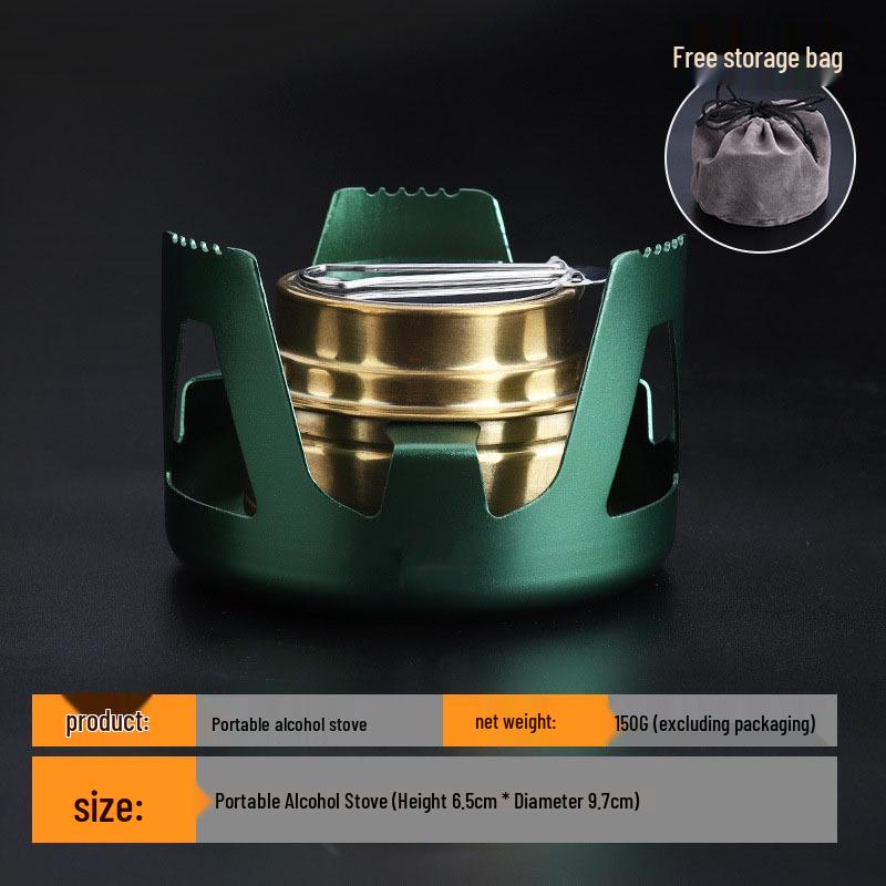 Portable Camping Cookware Set: Outdoor Pot, Cassette Stove, Hanging Pot, Picnic Tableware, and Cooking Utensils.