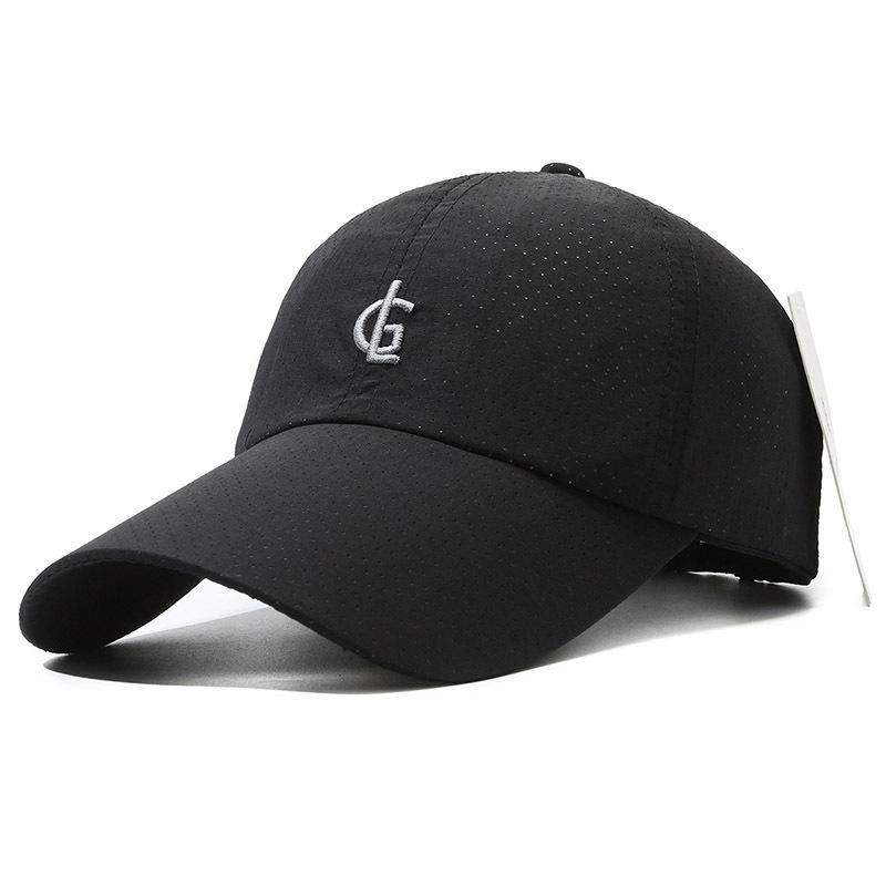 Letter Gl Embroidery Baseball Cap Outdoor Sun Protection Breathable Gift Hat