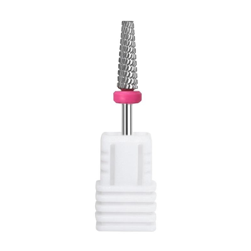 5 in 1 Nail Drill Bits Practical Nail Art Bits Tungsten Steel Nail Drill Bits Salon Bits Nail Art Tool for Manicure