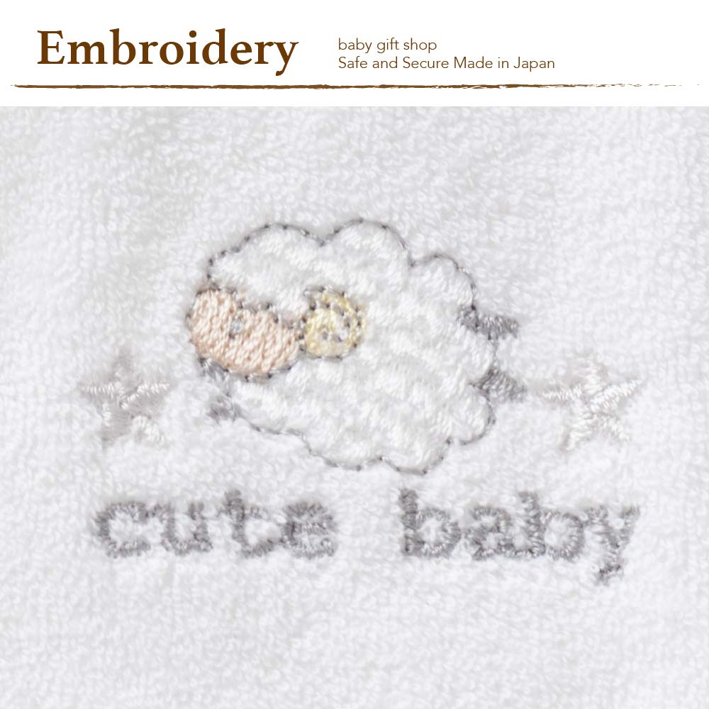 Creme de Coco DX Pile Macacão Longo para Recém-Nascidos e Feito no Japão Tamanhos Bebês, [Material Outono/Inverno], 50-80cm (Off white)